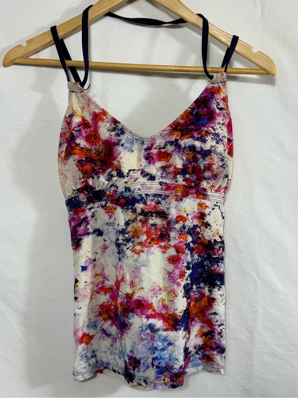 Athleta Hypersonic Scoop Tankini Top